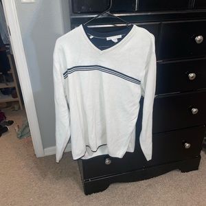 never worn before white sweater